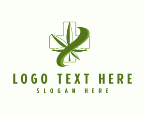 Medical - Nature Medical Weed logo design