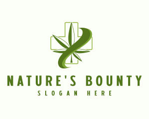 Nature Medical Weed logo design