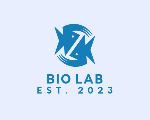 Biology - Aquatic Fish Market logo design