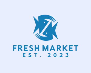 Market - Aquatic Fish Market logo design