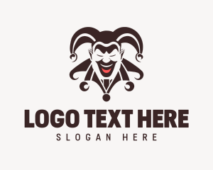Drama - Circus Entertainer Clown logo design