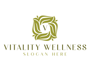 Wellness Nature Garden logo design