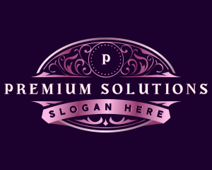 Premium Deluxe Ornament logo design