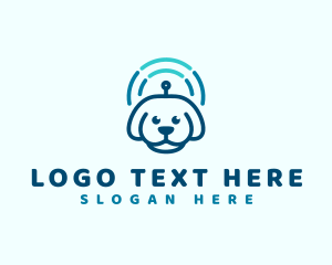 Pet Dog Radar logo design