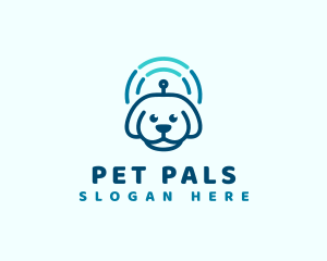 Pet Dog Radar logo design