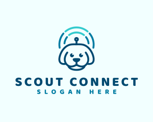 Pet Dog Radar logo design