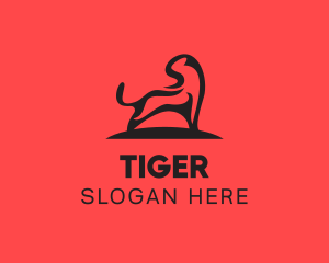 Wild Tiger Animal logo design