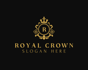 Upscale Royal Boutique logo design