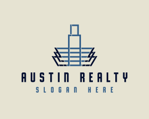 Tower Skyscraper Realty logo design