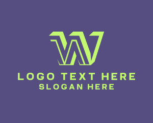 Web Developer - Tech Web Developer Programmer logo design