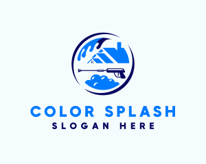 Cleaning Pressure Wash logo design