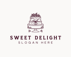 Wedding Cake Pastry logo design