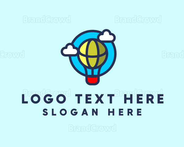 Sky Balloon Travel Logo