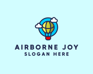 Sky Balloon Travel logo design