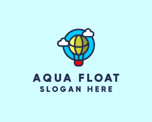 Float - Sky Balloon Travel logo design