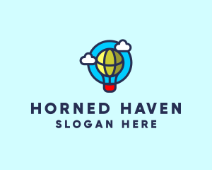 Sky Balloon Travel logo design