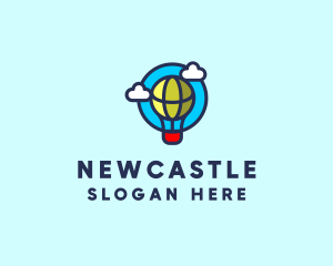 Sky Balloon Travel logo design