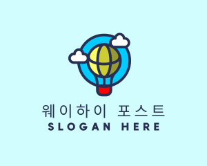 Sky Balloon Travel logo design