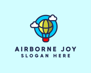 Sky Balloon Travel logo design