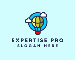 Sky Balloon Travel logo design