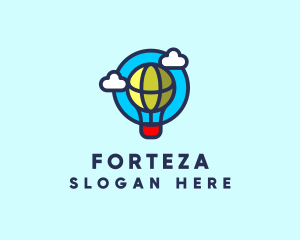 Sky Balloon Travel logo design