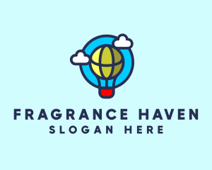 Sky Balloon Travel logo design