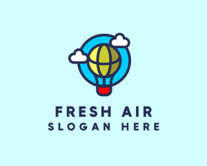 Sky Balloon Travel logo design