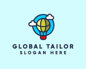 Sky Balloon Travel logo design