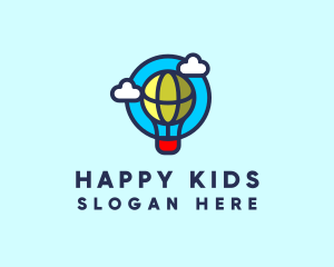 Sky Balloon Travel logo design