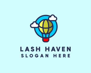 Sky Balloon Travel logo design