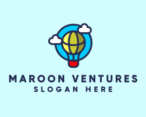 Sky Balloon Travel logo design