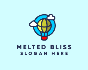 Sky Balloon Travel logo design