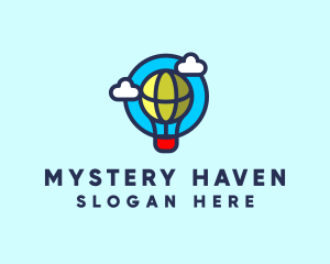 Sky Balloon Travel logo design