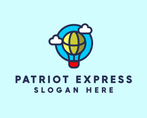 Sky Balloon Travel logo design