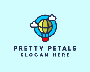 Sky Balloon Travel logo design