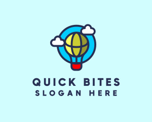 Sky Balloon Travel logo design