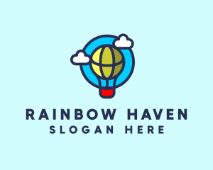 Sky Balloon Travel logo design