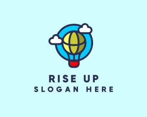 Sky Balloon Travel logo design