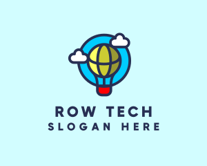 Sky Balloon Travel logo design