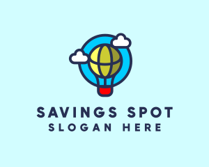 Sky Balloon Travel logo design