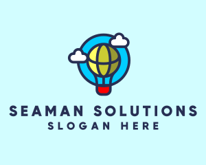 Sky Balloon Travel logo design