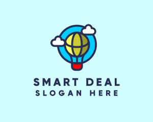 Sky Balloon Travel logo design