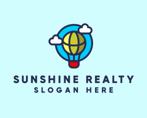 Sky Balloon Travel logo design