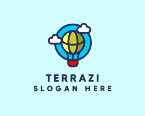 Sky Balloon Travel logo design