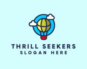 Sky Balloon Travel logo design