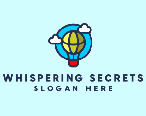 Sky Balloon Travel logo design