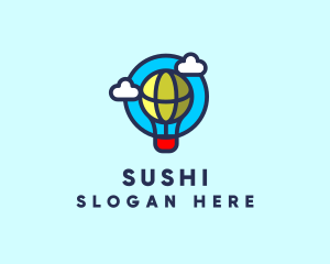 Sky Balloon Travel logo design