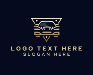 Driving - Car Transport Vehicle logo design