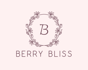 Botanical Event Styling logo design