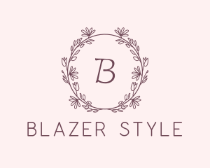 Botanical Event Styling logo design